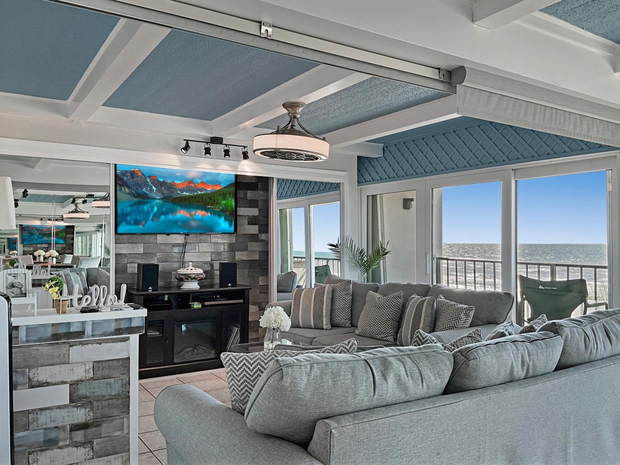 Amazing And Spectacular Ocean And Beach Views In Galveston Bagian luar foto